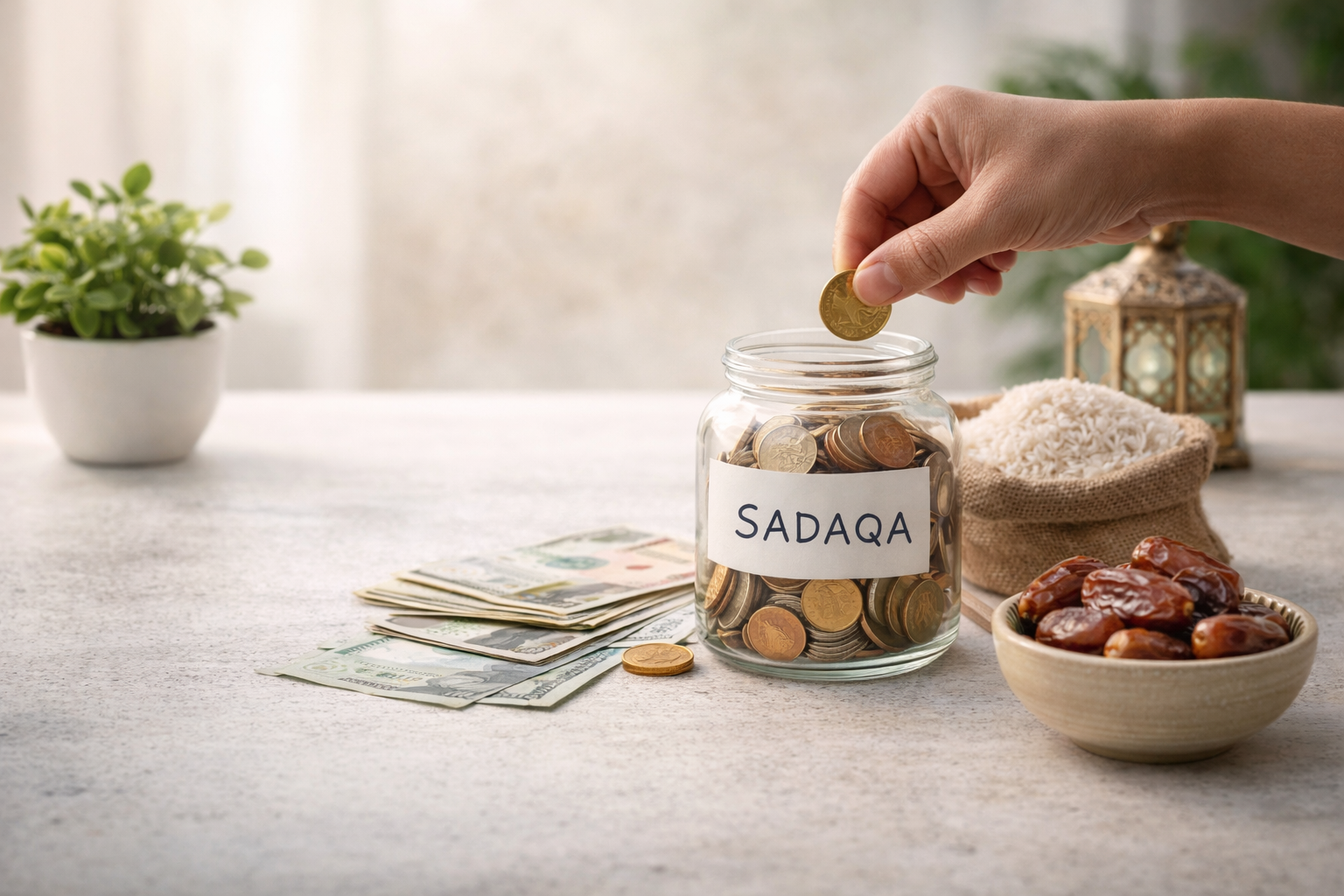 Don ponctuel au Haram